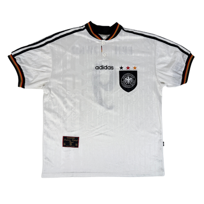 Germany 1996/98 Adidas Home Football Shirt L 90s Vintage Soccer