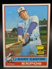1976 Topps Gary Carter #441 All-Star Rookie Cup NM-MT Nice Card See Pics. rookie card picture