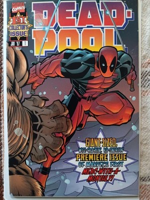 Marvel Deadpool #1 Comic Book January 1997 First Appearance of ''Blind Al''