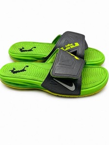 Lebron Elite 3 Slides Nike Air Max Electric Green Dunkman Size 9 Sandals Nike Air LeBron Slide Sneakers | Flight Club main image 4