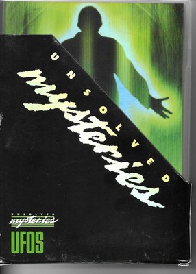 Unsolved Mysteries UFOs (DVD, 2004, 4-Disc Set) Robert Stack OOP Scratch Free