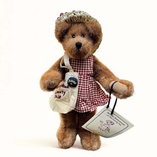 Boyds Bears Meridian Wishkabibble County Fair 90500 Story Hang Tag Best Dressed
