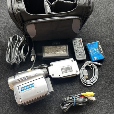 Sony Handycam DCR-HC96 - Mini DV Digital Camcorder (Tested Works) + OEM Extras