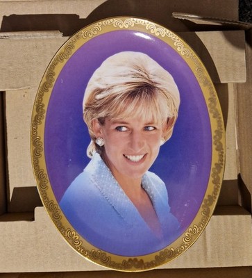 Davenport Keramik ''Sie berührte unsere Herzen'' Prinzessin Diana dekorativer Teller