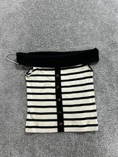 Massimo Dutti Shirt Womens Small White Black ...