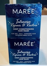 2 MAREE Intensive Repair and Restore Deep Conditioning Hair Mask 10oz Exp 12/27