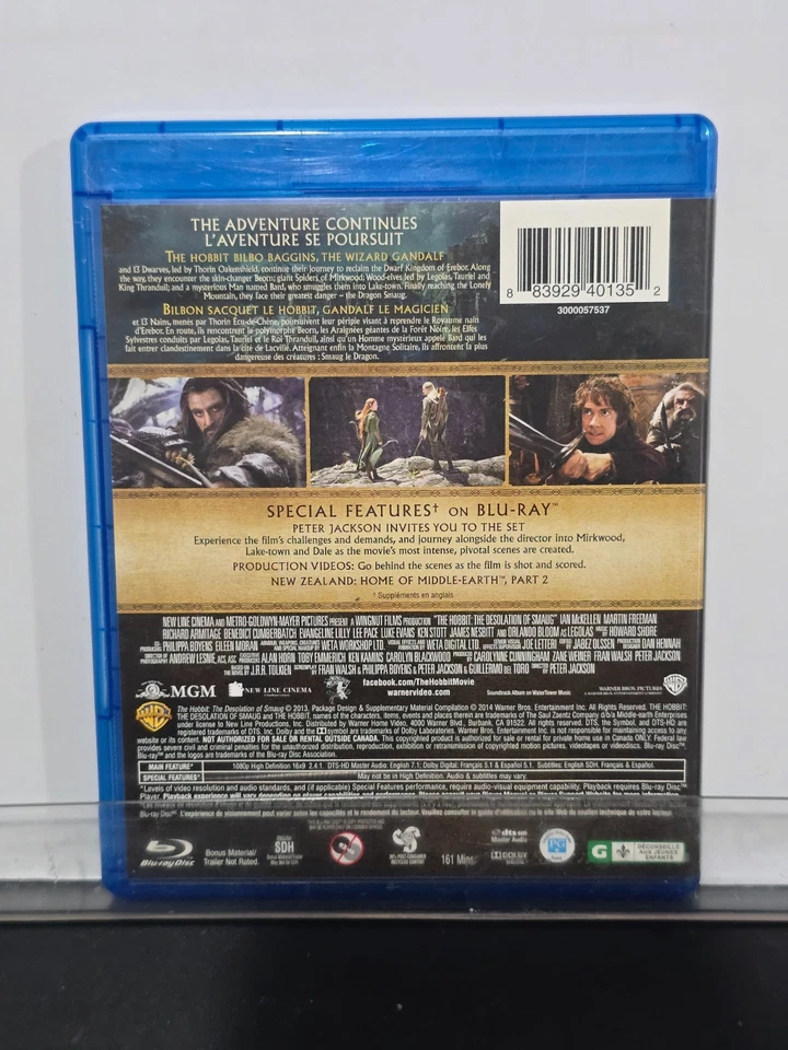 The Hobbit Desolation of Smaug Blu-ray - Image 3 of 3