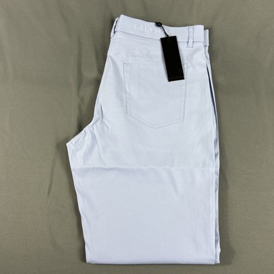 Greyson Golf Pants Wainscott Trousers 36 x 32 Heron Blue Polyester NWT MSRP $198