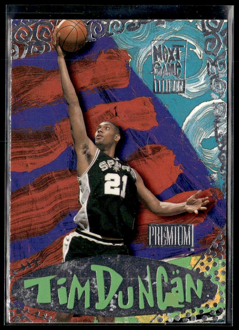 1997-98 SkyBox Premium Tim Duncan Next Game HS