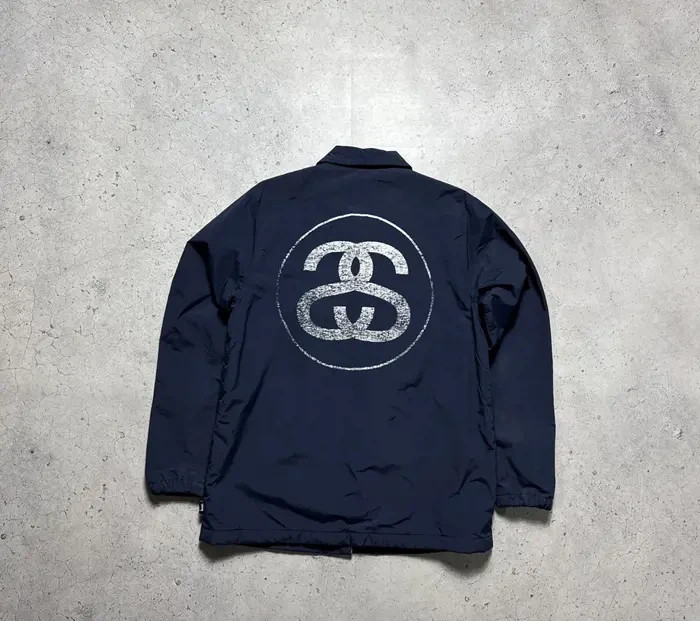 Stussy Overshot Nylon Jacket Big Logo Skate Size S | eBay
