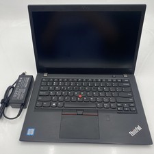 Lenovo ThinkPad T480s I7-8650U 8GB RAM 256 SSD Batt: 69 