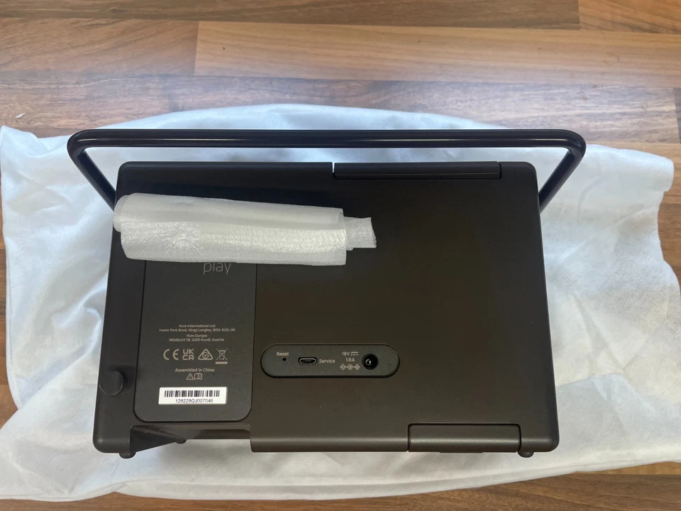 Pure Evoke Play DAB+/FM/Internetradio WLAN Bluetooth HiFi Anlage Kaffee Schwarz - Bild 4 von 4