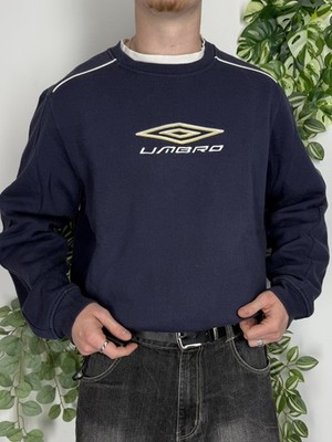 Umbro vintage Sweatshirt Sweater Crewneck streetwear blau XL