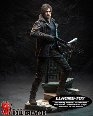 30CM tall Leon Kennedy Resin 3d Print Model Unpainted Unassembled