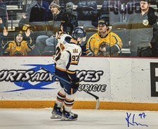 Jiri KLIMA Signed 8x10 Photo! SHAWINIGAN CATARACTES! CZECHIA W/coa