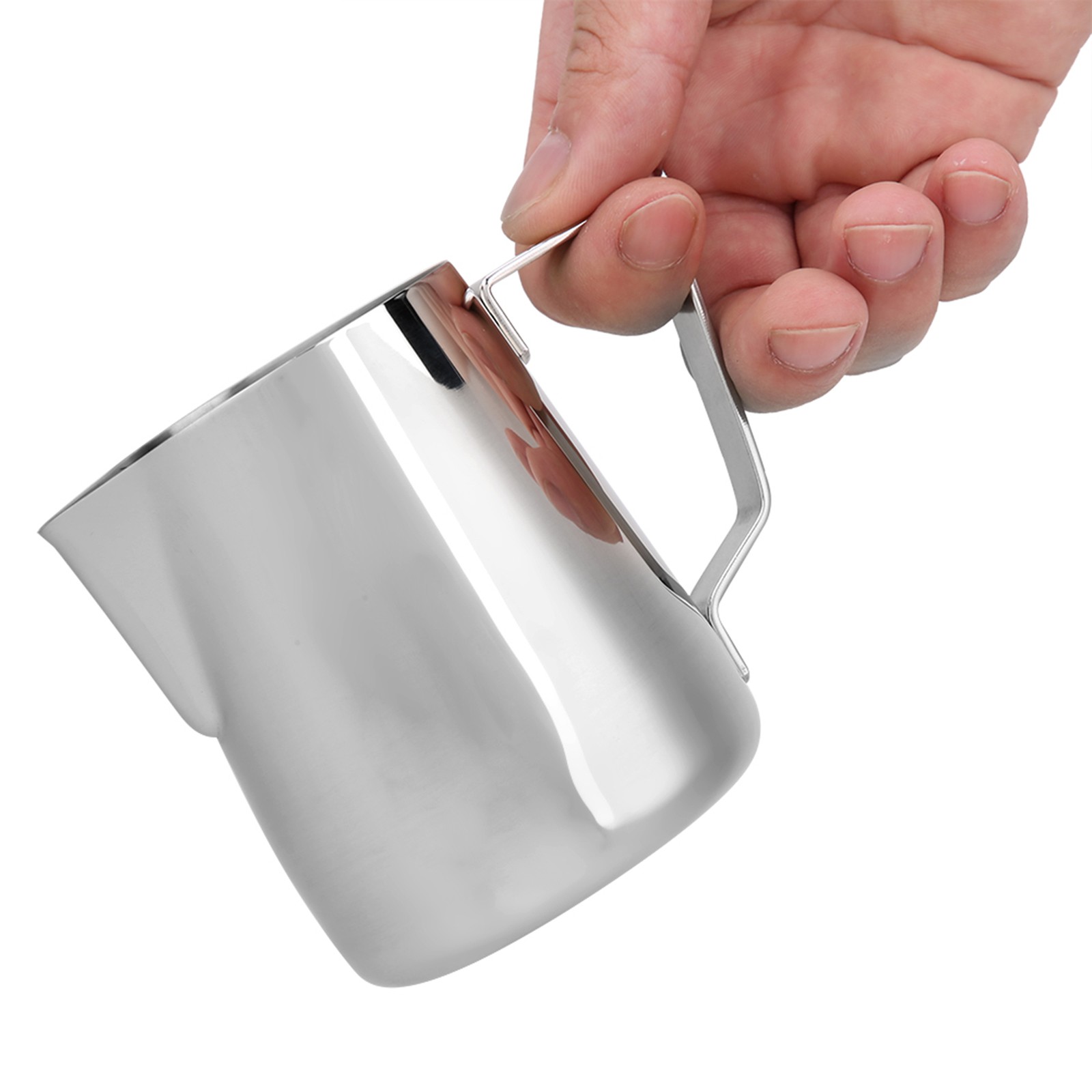 150ML Stainless Steel Milk Frothing Cup Easy Clean Coffee Art Making For Home