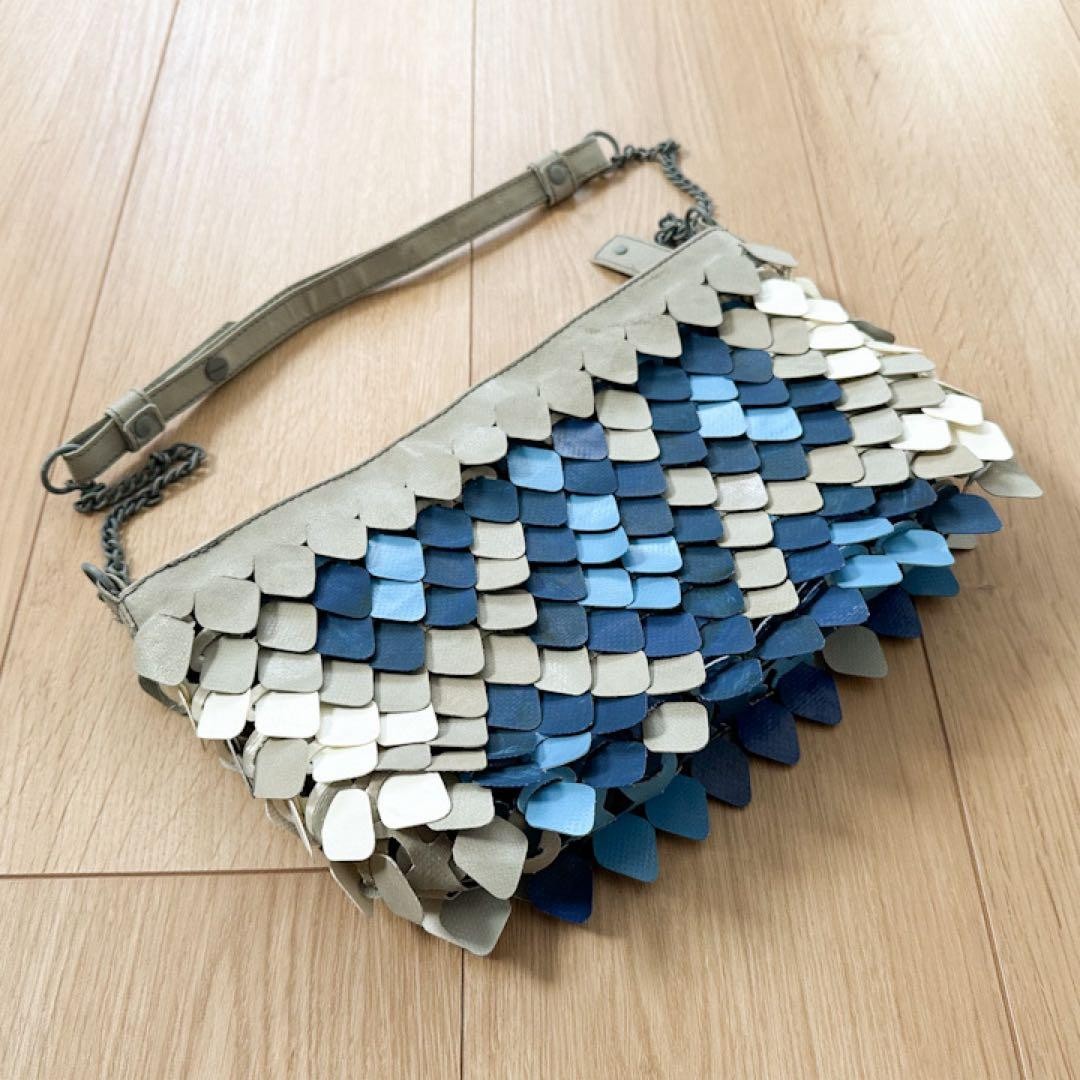 FREITAG R107 HALE REFERENCE FAKE SNAKE Woven Tarp Messenger Shoulder Bag Rare image 4
