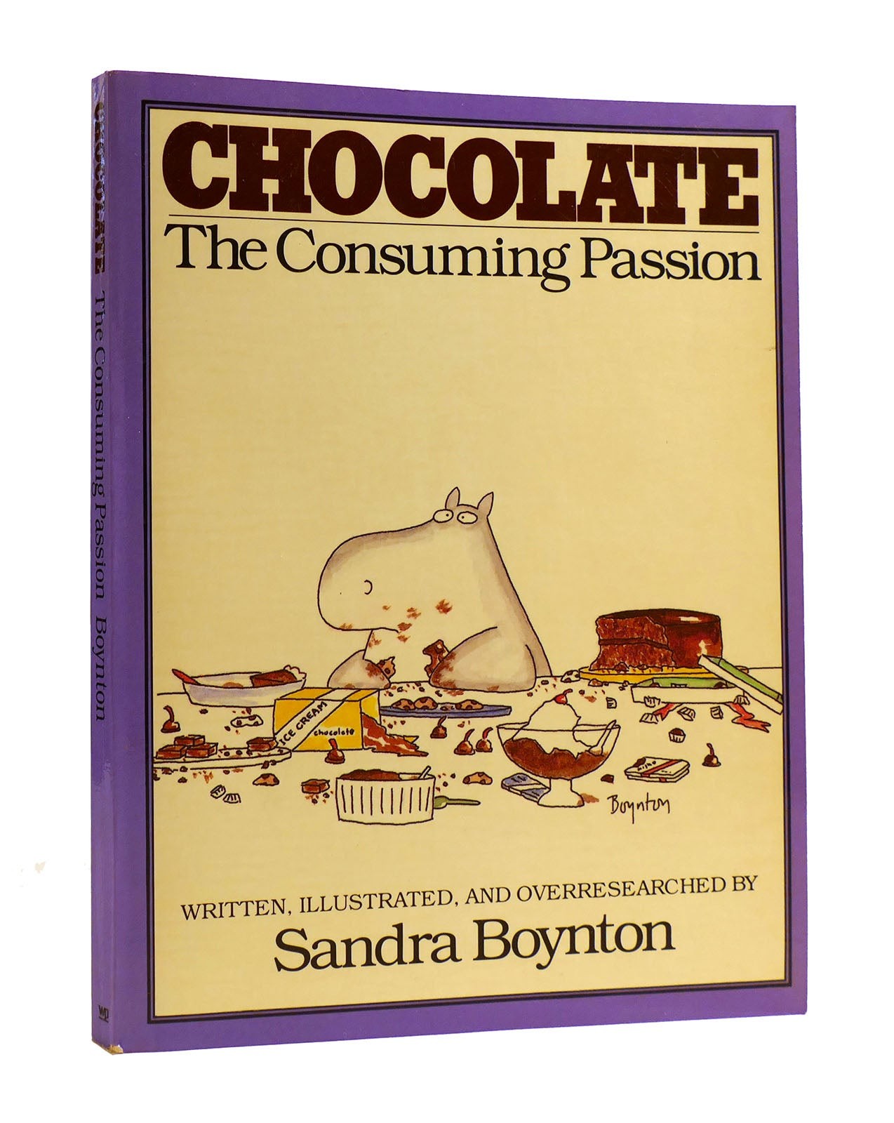 Sandra Boynton CHOCOLATE The Consuming Passion 1st Edition 3rd Printing