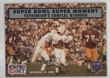 1990 Pro Set Super Bowl XXV Silver Anniversary Box Set Garo Yepremian #141 1oa8