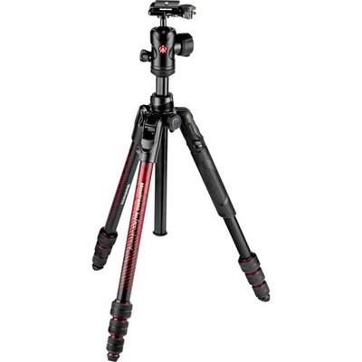 Manfrotto Befree Advanced Twist 4-Section Aluminum Travel Tripod with Ball Head,