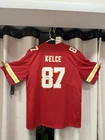 Travis Kelce Kansas City Chiefs Signed NFL Football Jersey PAAS COA 119