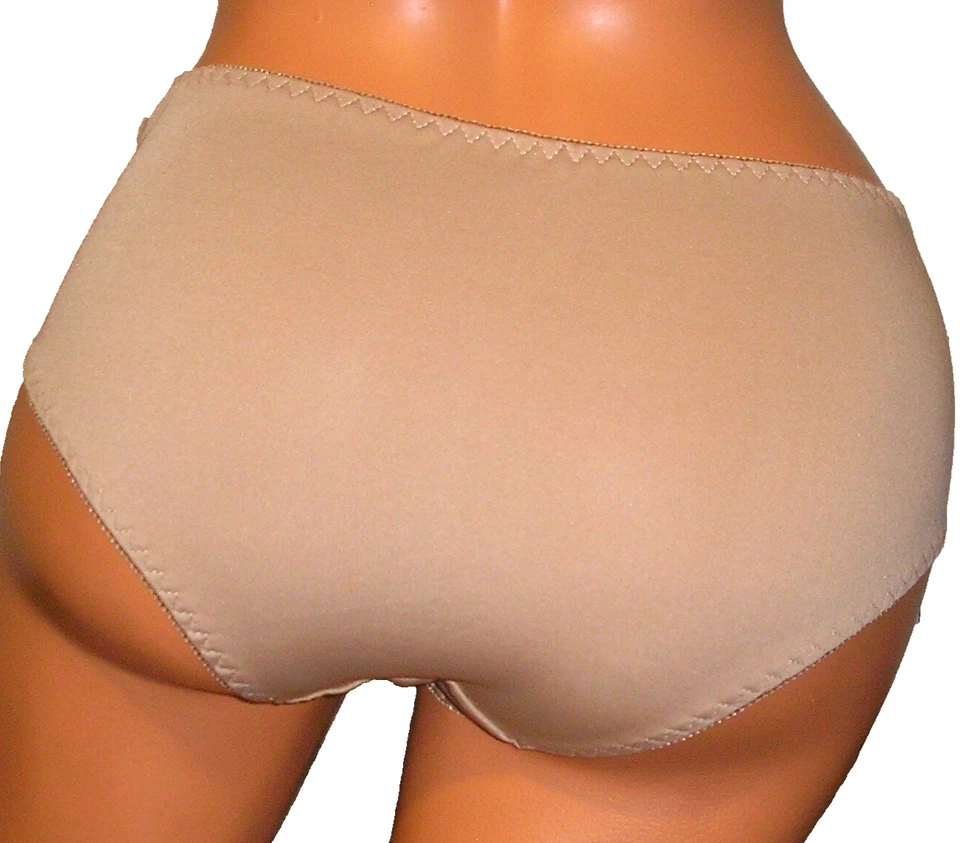 Bragas Lencería Jezabel Encaje Acento Lados Beige Hipster Grande Adulto Regalo Foto 3 de 4