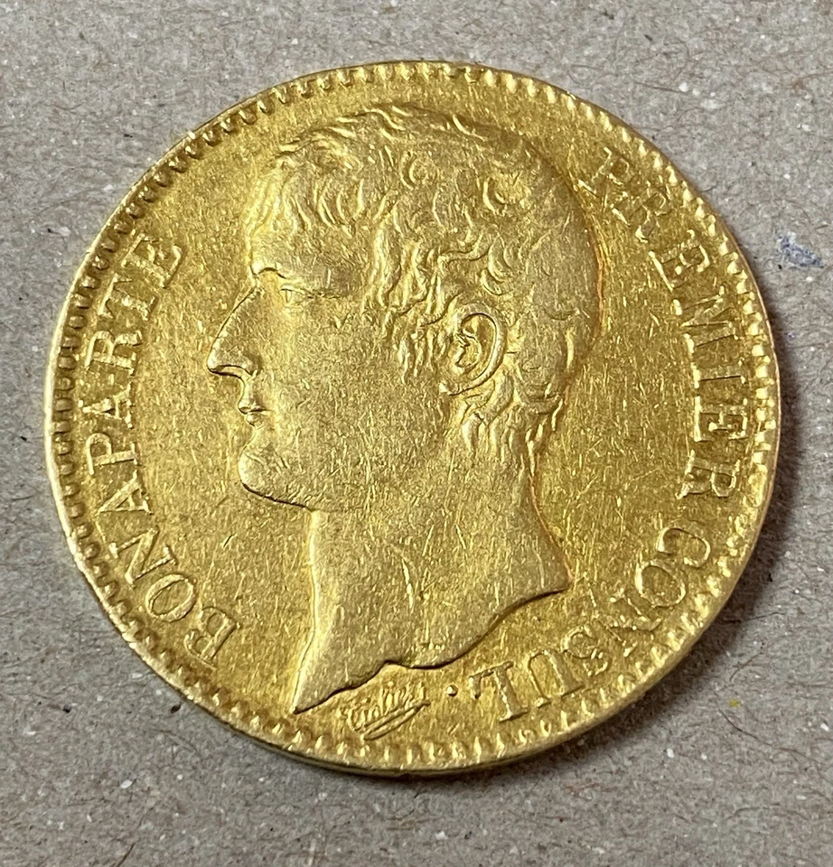 40 Francs or Napoléon An 12 Pièce or BONAPARTE 1ER CONSUL 40 FRANCS OR - Photo 3/4