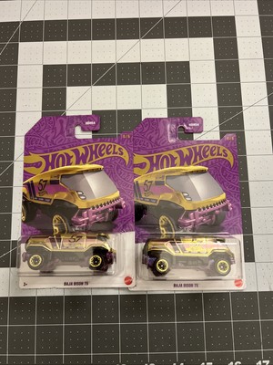 Hot Wheels 57th Anniversary Chase Baja Bison T5 ( LOT of 2