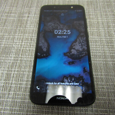 NOKIA C1 PLUS (UNKNOWN CARRIER) CLEAN ESN, WORKS, PLEASE READ!! 60310