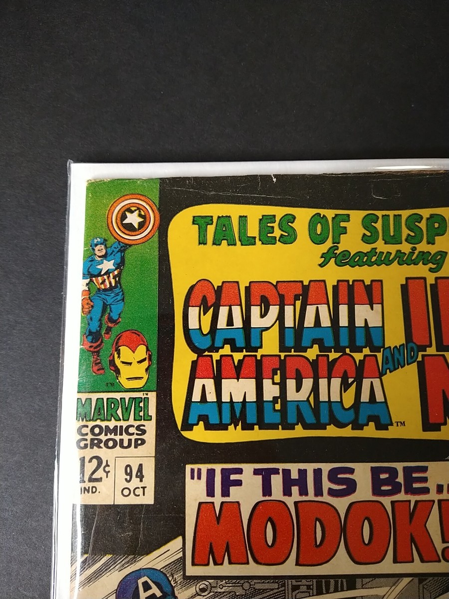 Tales of Suspense 94 Marvel Comics 1st Modok 1967 Captain America