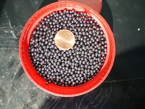 Loose Lead Shot reclaimed, air cleaned and graphited 25lbs FREE SSHIPPING FEDEX - Picture 2 of 2