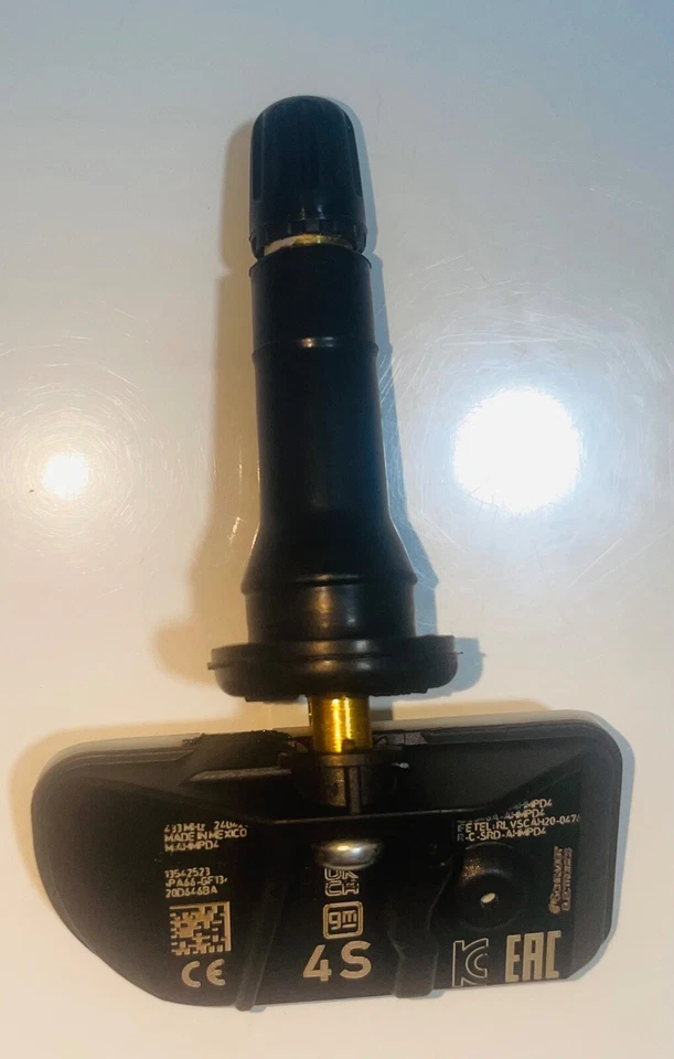 Set of 4 GM 13542523 Sensor Assembly Tire Pressure Indicator  - Image 3 of 3