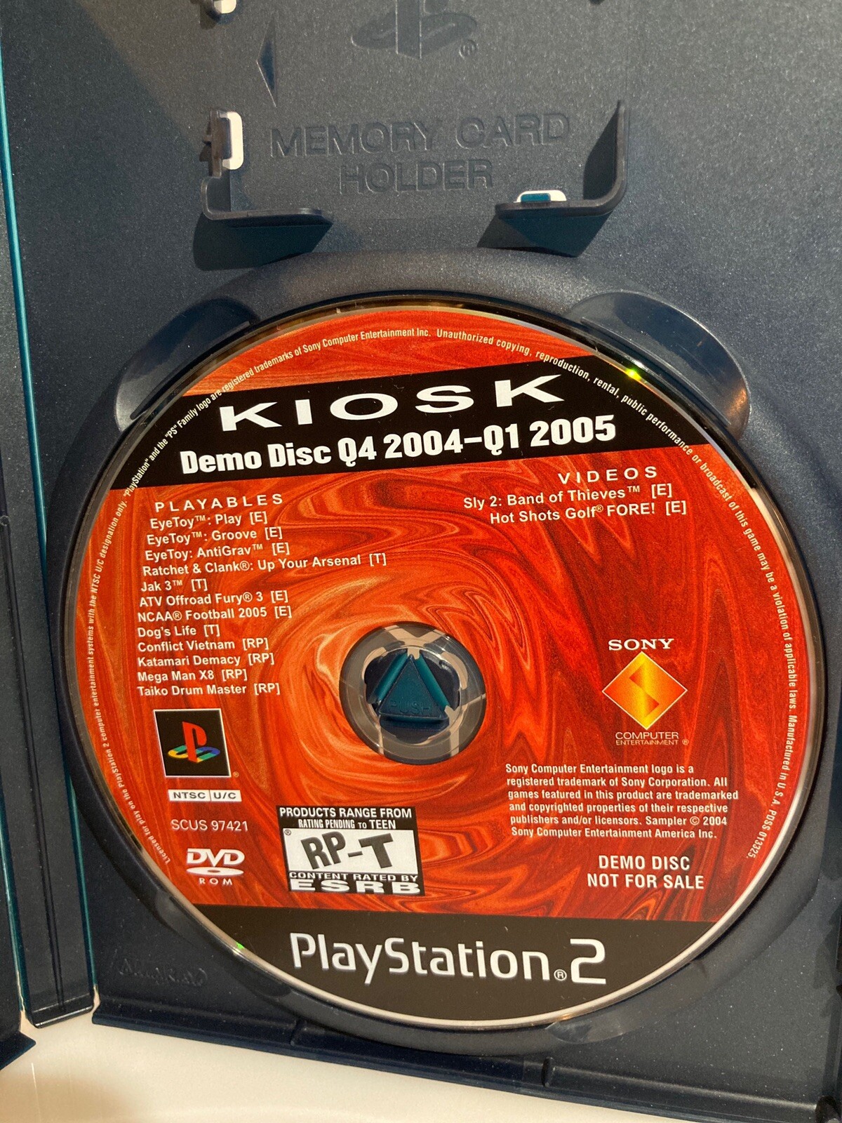 Playstation 2 Kiosk Demo Disc Ps2 Q4 2004 Q1 2005 eBay