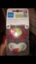 MAM pacifiers pink, green, blue, white BRAND NEW 
