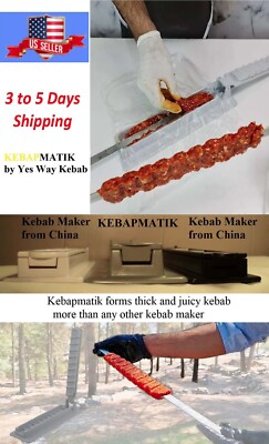 Persian Koobideh Kebab KEBAPMATIK from Yes Way Kebab Maker, Kebab Press  Mold  A