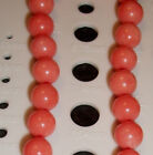 6-7/7-8mm Natural Coral Beads 18" Fine Genuine Coral Knotted Necklace Beautiful
