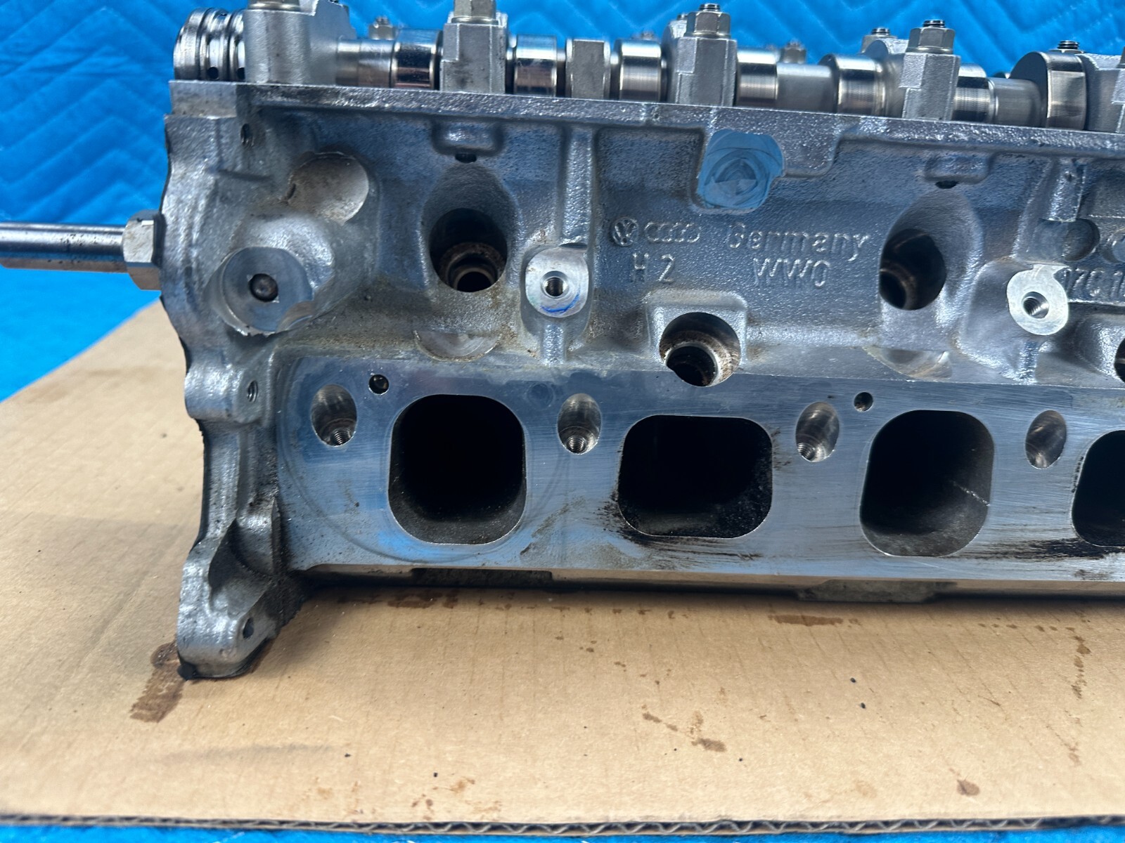 Bentley Cont Flying Spur BWR Engine Cylinder Head Driver Side 29k 2006-2012 OEM