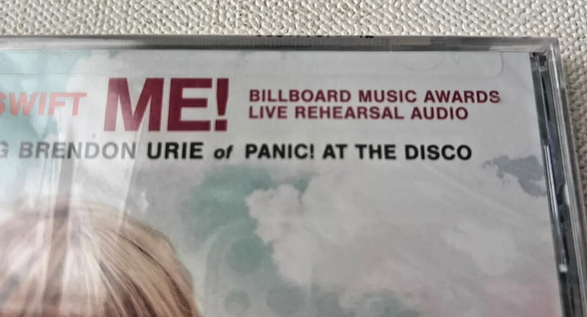 RARE Taylor Swift Me Billboard Awards Rehearsal Audio Single CD