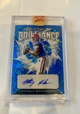 2022 Leaf Flash of Brilliance FB-AR1 Blue Anthony Richardson /25 Colts 
