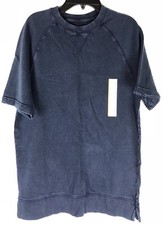 Goodfellow  Co. Mens Navy Short Sleeve Sweater Shirt Size Small NEW