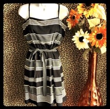 👗GAP👗Dress With Pockets Women’s Striped Casual | MEDIUM |
