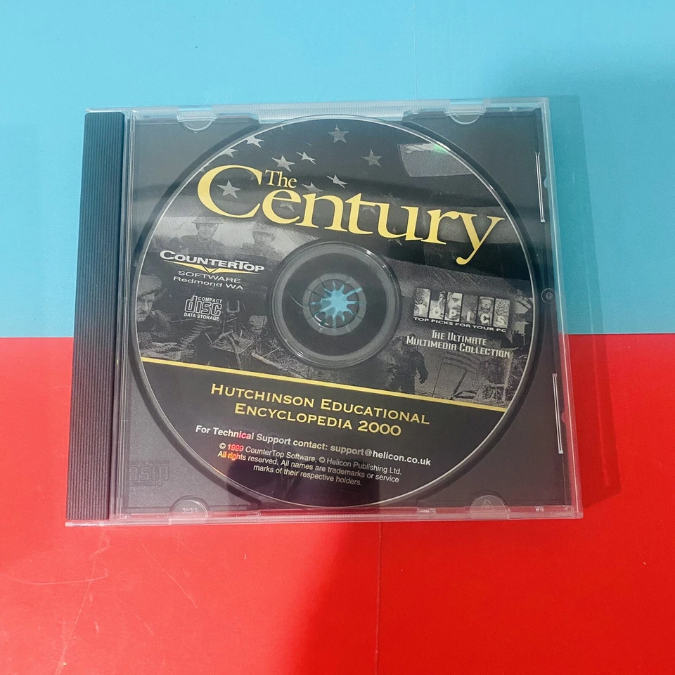 The Century Topics CounterTop Software Cd-rom LOT Of 10 Software PC Vtg - Image 2 of 4