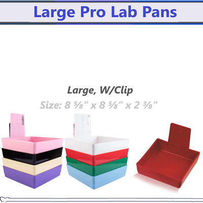 Dental Pro Lab Pan Large Lab Pan 8 5/8  x 8 5/8  x 2 3/8  Ortho Working Lab Pan
