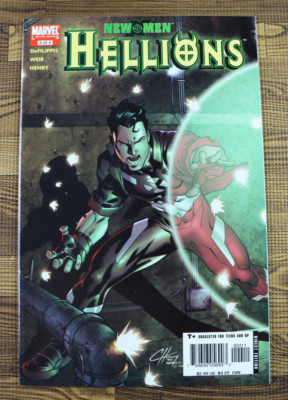 2005 Marvel Comic New X-Men Hellions #4 FN/FN+