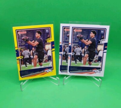 ALBERT OKWUEGBUNAM 2020 Donruss Yellow Press Proof Rookie #274 (3) LOT EAGLES