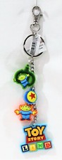 Disney Toy Story Land Key Chain 4 Charm Keyring Pixar Logo Ball Alien Keychain