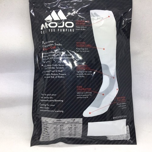 Mojo Compression Socks M Mojo Elite Endurance Compression Socks With Extra Foot