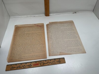 Time's News Bureau Will Lang Cable 30 David Hulburd New York Ephemera