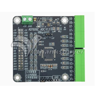 AD7606C-16 Data Acquisition Module 16-Bit 1Msps DAQ Supports 4CH Differential #A