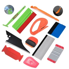 11IN1 Window Tinting Tools , Auto Car Wrap Installation Tint Film Squeegee Kit